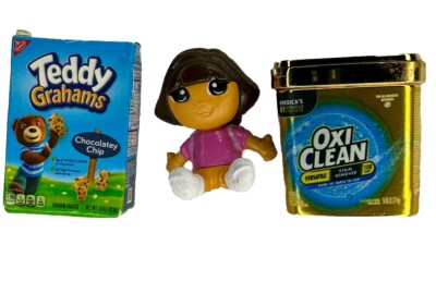 ZURU Toys 5 Surprise Mini Brands Glow Dark Teddy Grams Gold Oxi Clean Dora Rare