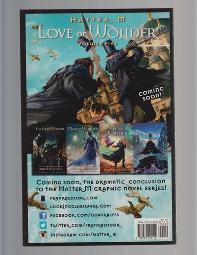 HATTER M: FAR FROM WONDER & LOVE OF WONDER (Free Comic Book Day, FCBD) SET OF 2 - Imagen 3 de 5