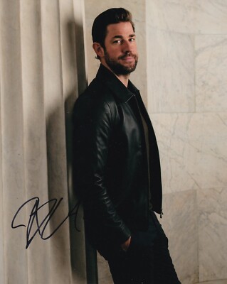 JOHN KRASINSKI signed Autogramm 20x25cm JACK RYAN in Person autograph COA