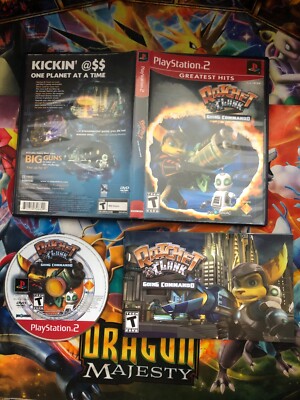 Rachet & Clank Going Commando  Playstation 2 Greatest Hits Complete