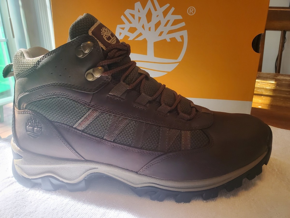 Timberland Men\'s Hommes Euro Hiker Mid Lace Brown Boots Size 11.5M US Timberland Euro Hiker men main image 2