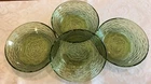 Vintage MCM Anchor Hocking Soreno Avocado Green 6” Cereal Bowls Set Of 4
