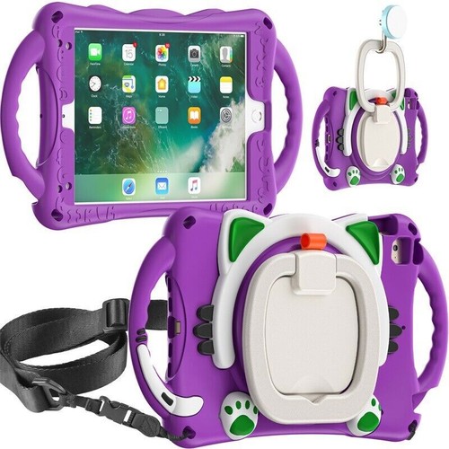 Kids Shockproof Silicon Case Cover For iPad 9 10 th Gen ipad Mini / ipad Air Pro - Picture 12 of 108