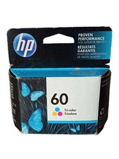 1 Pk HP CC643WN 60 Color Ink Cartridge Genuine EXP 6/2017 Factory sealed