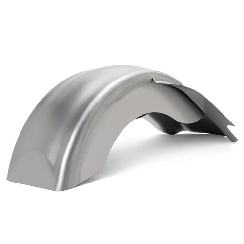 Stretched Fender For Harley 4" 5" Extended saddlebags Touring Bagger Road King - Picture 9 of 12