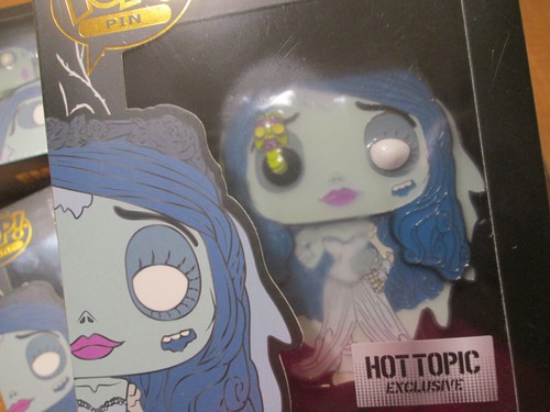 FUNKO POP ENAMEL PIN CORPSE BRIDE EMILY # SE EXCLUSIVE HOT TOPIC NEW - Picture 2 of 9