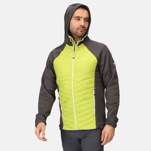 Regatta Andreson VII Mens Hooded Hybrid Lightweight Insulated Jacket RRP £70 - Picture 16 of 78