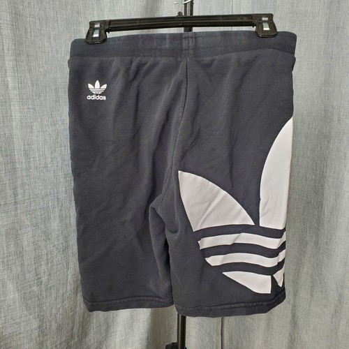 Adidas Originals Kids Size M Black Fleece Shorts - Picture 2 of 3