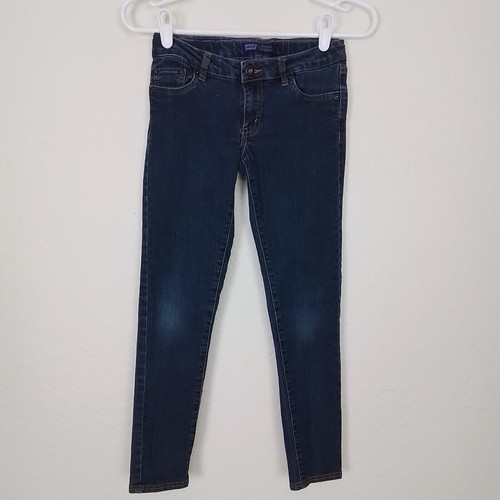 Levis Girls Blue Jeans Size 12 Denim Legging Slim Fit Adjustable Waist 5-Pocket