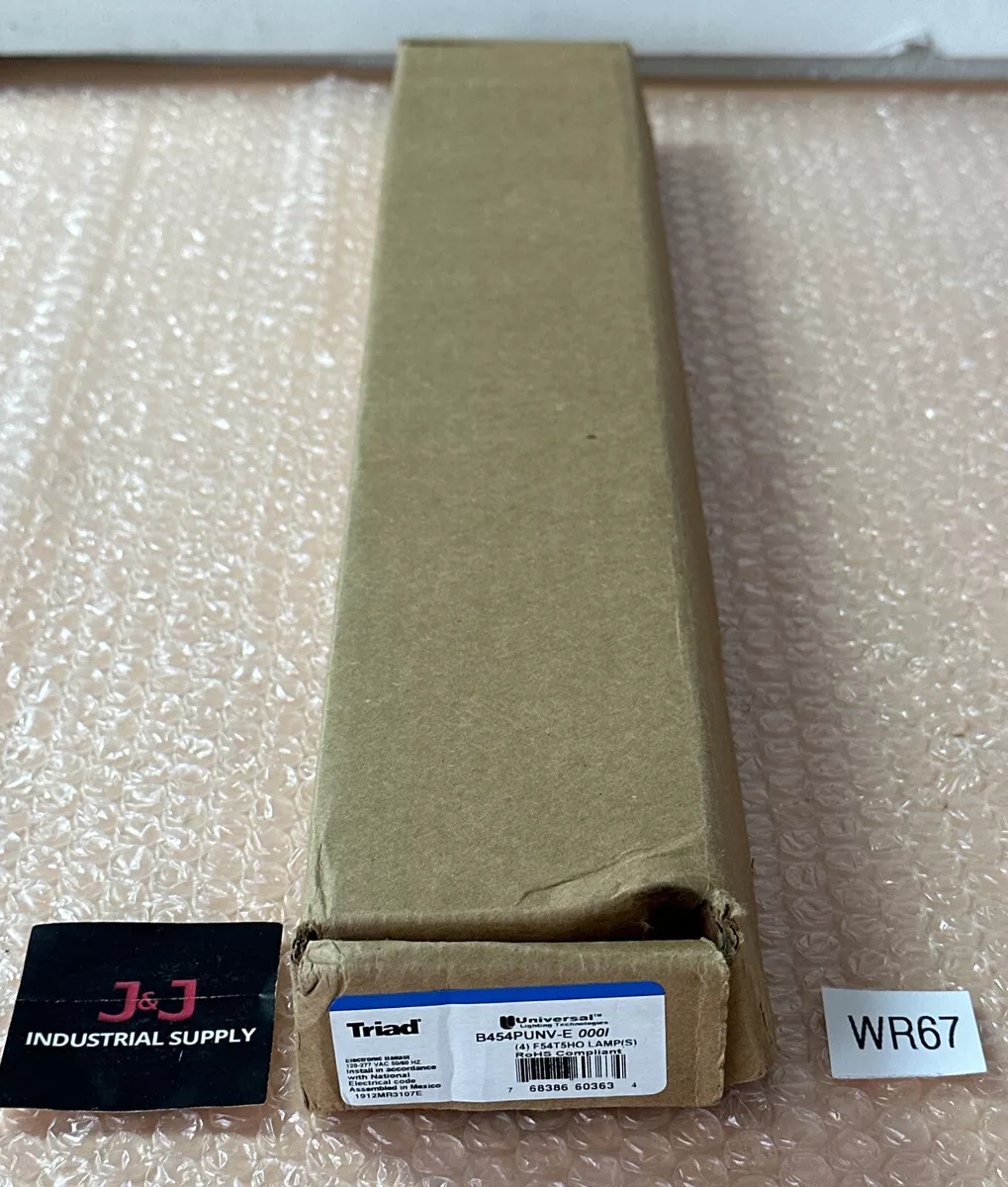 NEW AccuStart T5HO 4 3 F54T5HO PS Universal 50 60 I Pack Ballast B454PUNV E000I