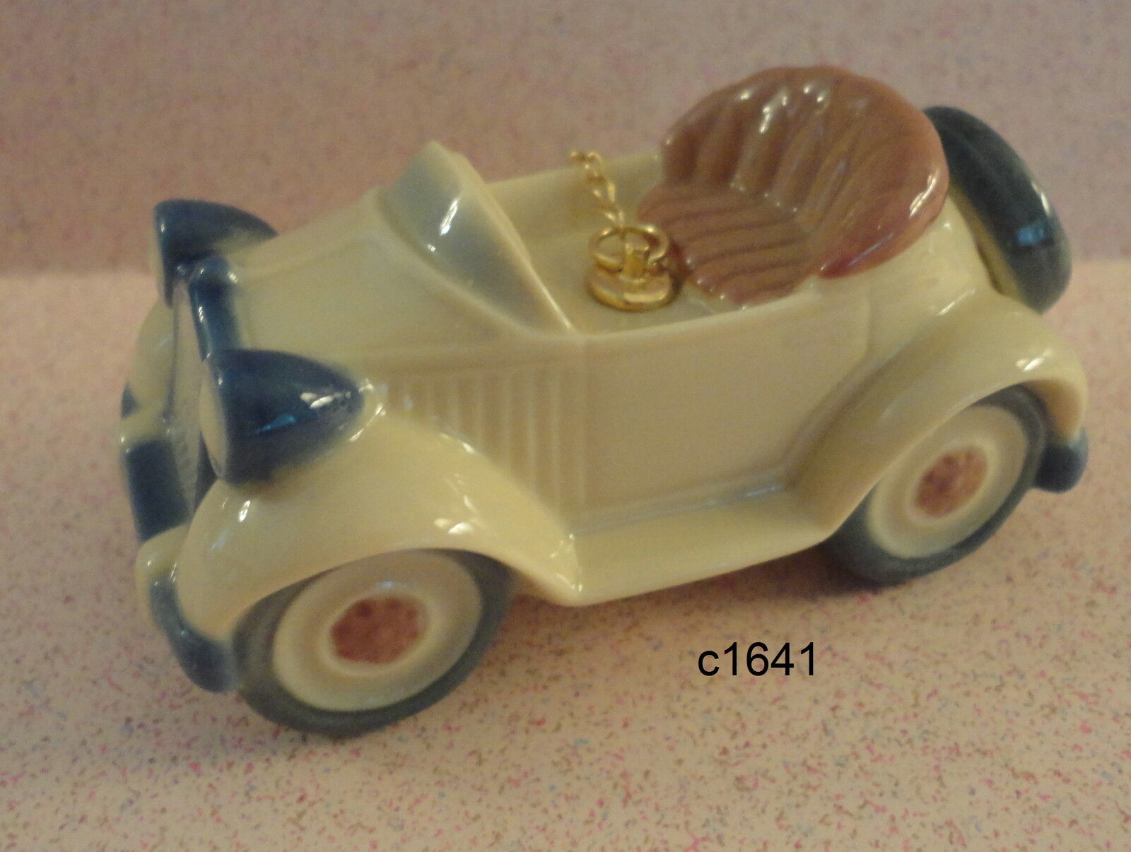 LLadro Little Roadster Ornament Santa's Workshop NEW BOX $145