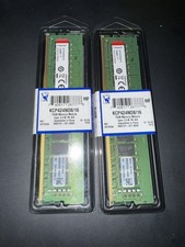 Image of Kingston KCP424ND8/16 32 GB DDR4 2400Mhz Memory kit - (16GB ram X 2 )