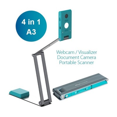 IRIScan Visualizer 7 - 13MP A3 Multimedia Dokumentenscanner & Overheadscanner