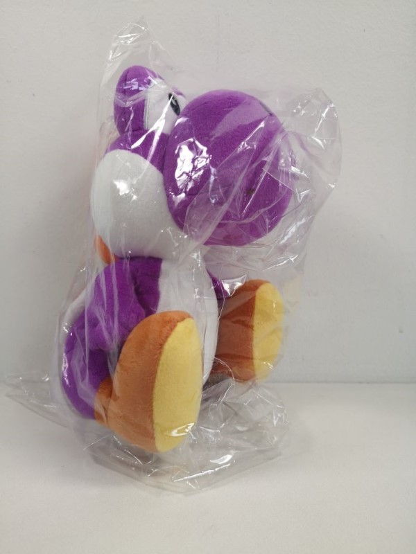 Peluche Yoshi violet Mario All Star Collection de 20cm pour collectionneurs