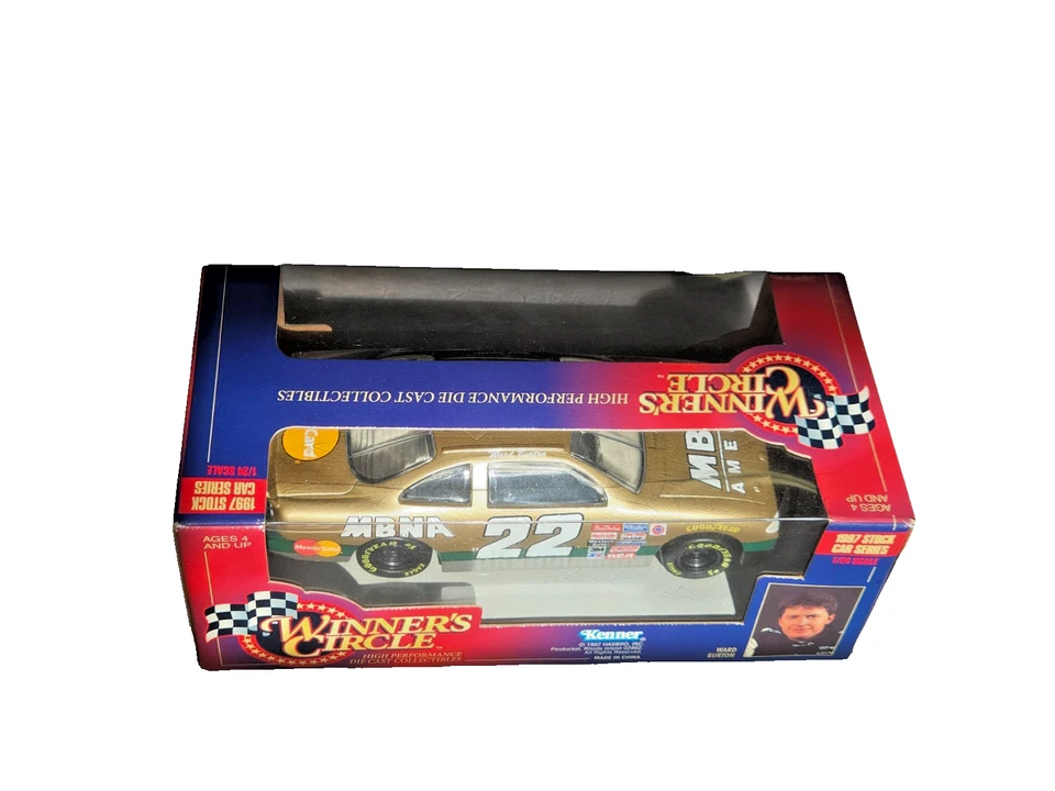NASCAR Winners Circle 1997 escala 1:24 diecast #22 Ward Burton MBNA America nuevo en caja Foto 2 de 4