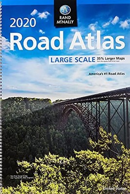 Rand Mcnally 2020 Road Atlas Large Scale