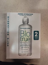 Bausch & Lomb Biotrue Multi-Purpose Solution 20 oz - NEW - 2 Pack - EX 02/27