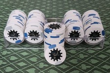 100 Horseshoe Cincinnati $1 Real Clay Casino Chips, Paulson, Used good