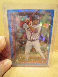 Nacho Alvarez 2025 Topps Chrome Sapphire R/C #75