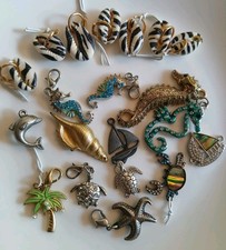 Collection Of Twenty Ocean Themed Charms/Pendants