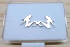 Double Mud Flap Girl .999 Silver Hand Pour 2.1 Grams In Capsule With COA