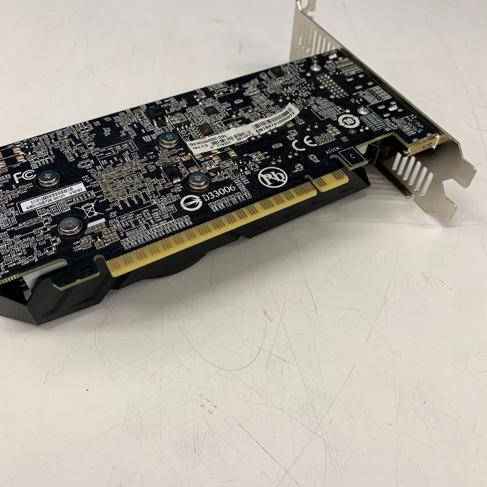 GIGABYTE GeForce GTX 1050 Low Profile OC, 2GB GDDR5, Graphics Card Fully Tested - Image 4 of 4