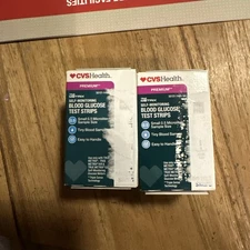 CVS Health Premium True Metrix Self Monitoring Blood Glucose Test Strips 100ct