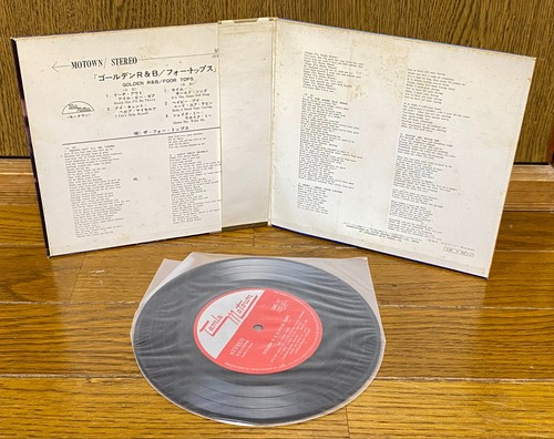 FOUR TOPS - GOLDEN R&B 60s Japan 5-Tracks EP 7" TAMLA MOTOWN SWG-82 w/obi - Picture 3 of 5