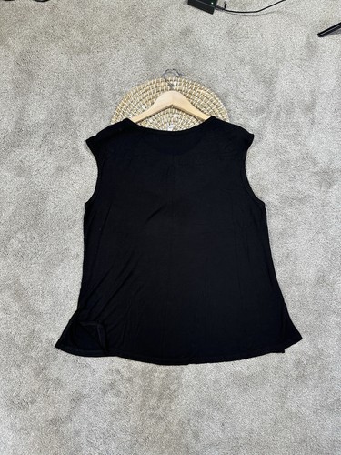 Liberty Wear Women’s Sleeveless Shirt Wings Feathers Whimsigoth Fairy Black XL - Picture 4 of 8