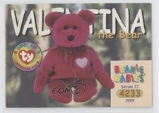 1999 Ty Beanie Babies Series 2 Valentina the Bear #244 0i73