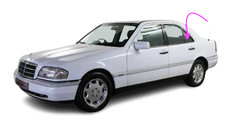 Fits: 1994-2000 Mercedes-Benz C220, C230,C280 Driver Rear Left Vent Window Glass