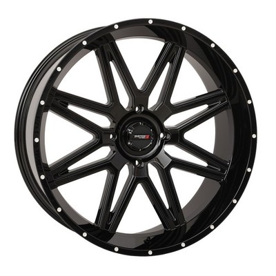 System 3 ST-7 20x9 ATV/UTV Wheel - Gloss Black (4/137+4/156) +0mm [20S3-7335]