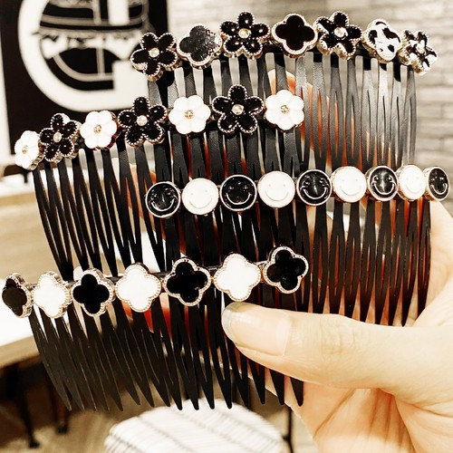 "10Pcs Hair Combs Slides for Women Flower French Vintage Hair Combs Elegant" - Picture 7 of 7