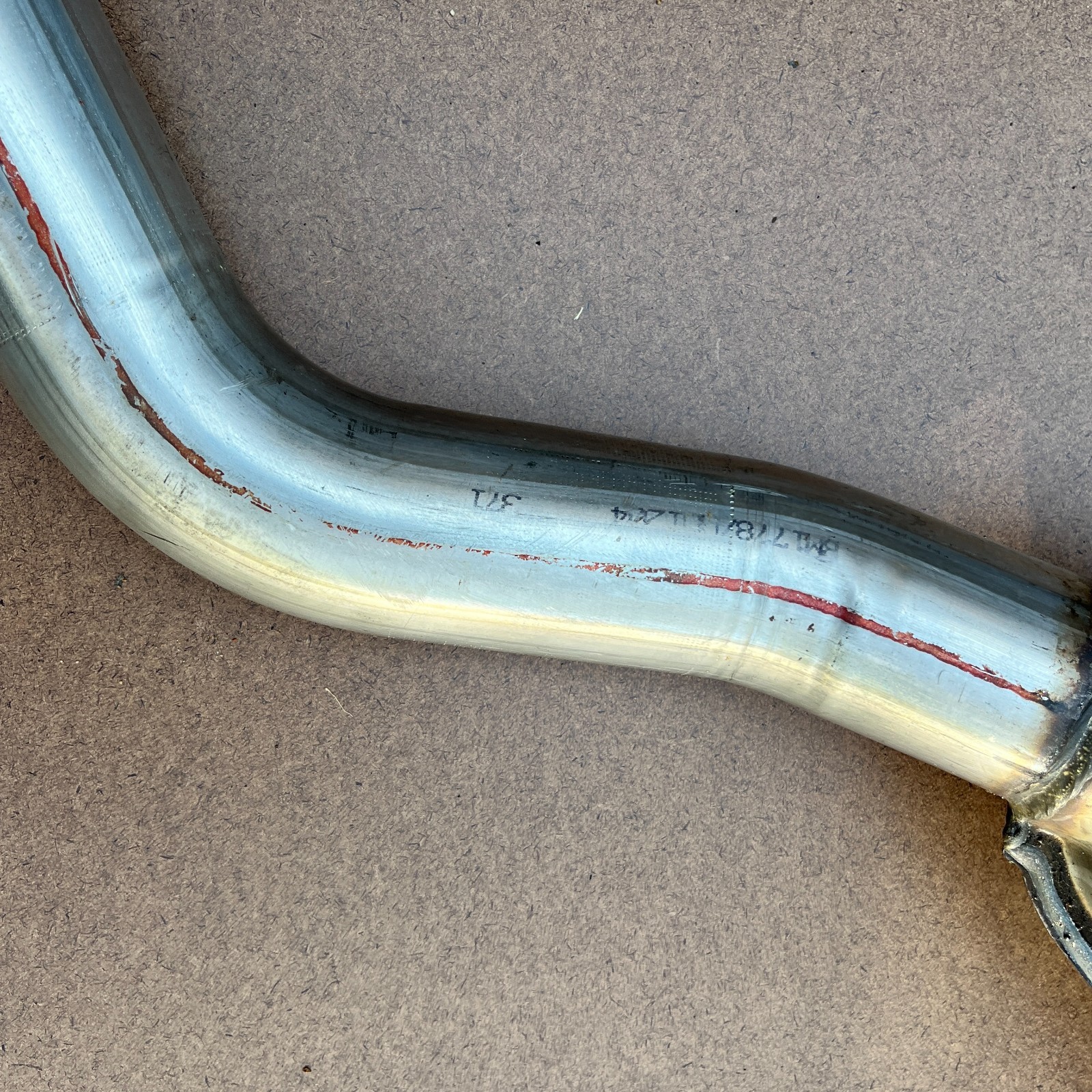 NEW Bentley Continental GT GTC Supersports LEFT exhaust muffler (takeoff) '04-13