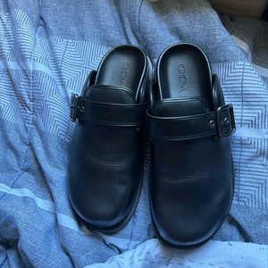 Mikeonos Leather Half Clog Mules US Men\'s Size 12M EU 45 Sperry | Shoes | Sperry Mens Moc Sider Quilt Nylon Slip On  main image 2