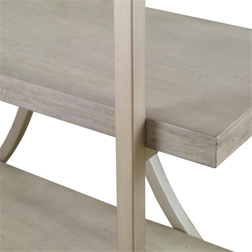 Uttermost Sway 5-Shelf Metal & Wood Etagere in Distressed Gray/Silver - Picture 5 of 5