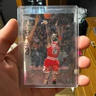 Topps Chrome Michael Jordan Back 2 Back Insert BTB1 Chicago Bulls NBA Card