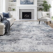 8x10 Area Rugs for Living Room Rug Washable: Abstract Large Rug for Dining Ro...