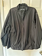 SUN MOUNTAIN Meridian All Weather Golf Full Zip Jacket Black XL