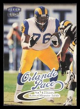 1999 Ultra #166 Orlando Pace St. Louis Rams