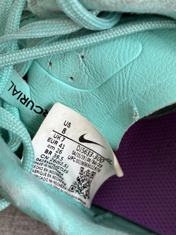 ZAPATOS DE FÚTBOL interiores Nike Zoom Mercurial Vapor 15 Acadamy IC PARA HOMBRE TALLA 8 Foto 4 de 4