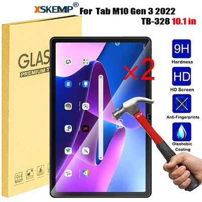 2Pcs Lenovo Tab M10 3rd Gen E10 P10 P11 Tab 4 3 Tempered Glass Screen Protector