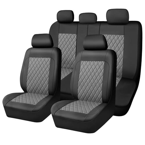 Universal Car Seat Covers Full Set, Front and Rear Seat Covers for Cars, - Picture 2 of 7