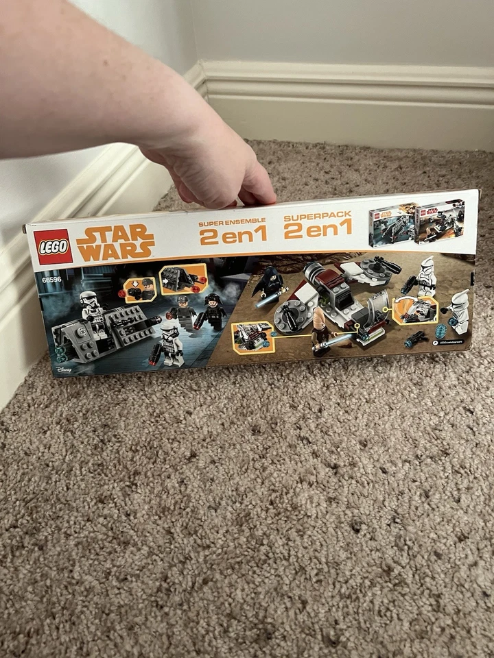 Lego Star Wars Disney 2 en 1 Super Pack Set 66596 Sellado Nuevo en Caja Retirado Foto 2 de 4