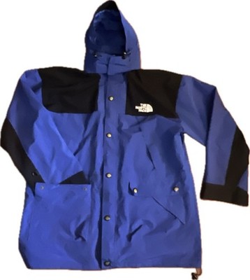 VTG The North Face Hood Jacket Men s 2XL Blue Black GORE-TEX Mountain Parka 90s