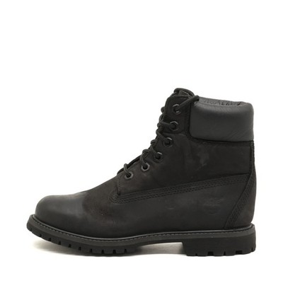 Timberland Damen 6-Inch Premium Boot Stiefel Schwarz Leder Knöchelhoch EU 38