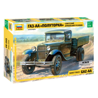 Gaz Aa Soviet Lighttruck Wwii Kit 1:35 Zvezda Kit Mezzi Militari -D- Neues Model