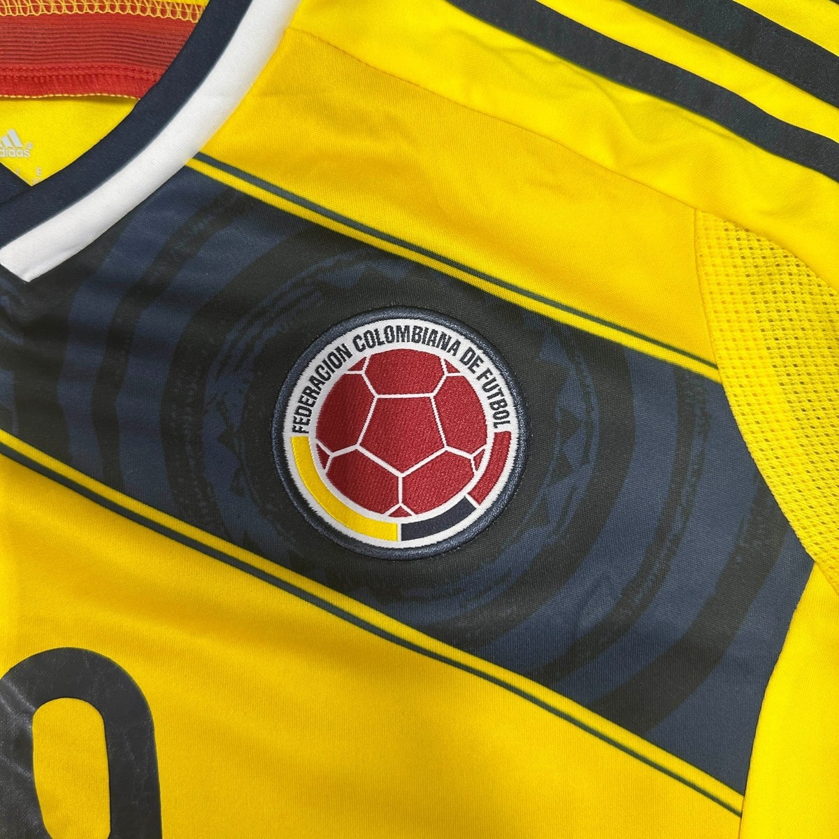 adidas Colombia Home Kids Soccer Jersey 2014 - Falcao #9 (M) | eBay