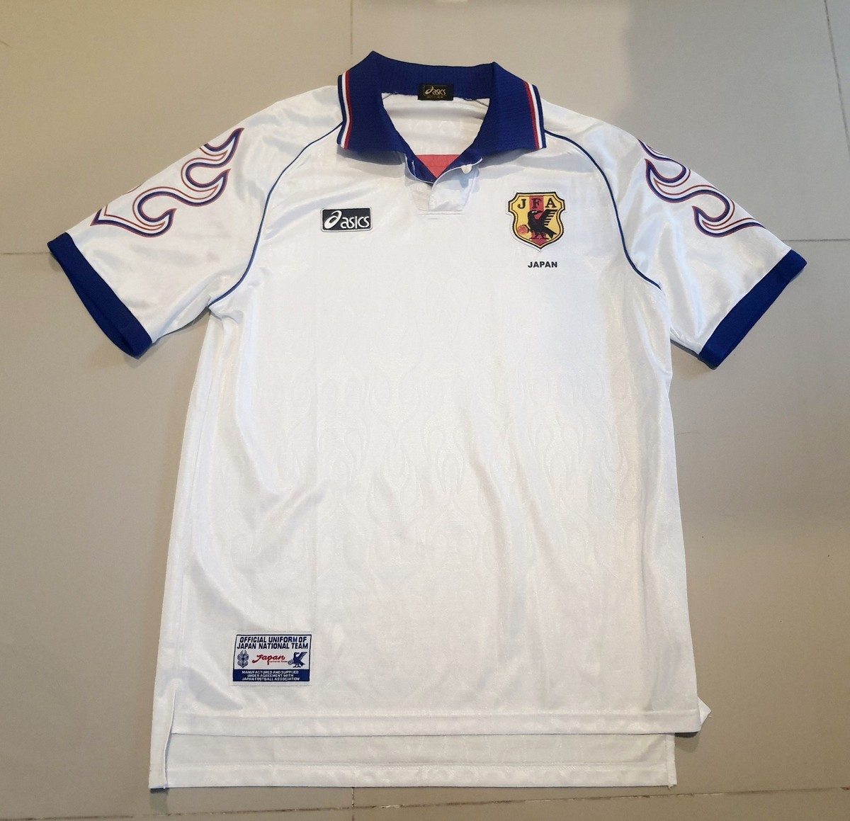 M*e様 1998 Japan National team Uniform Official Uniform of Japan National Team Soccer Shirt Size M