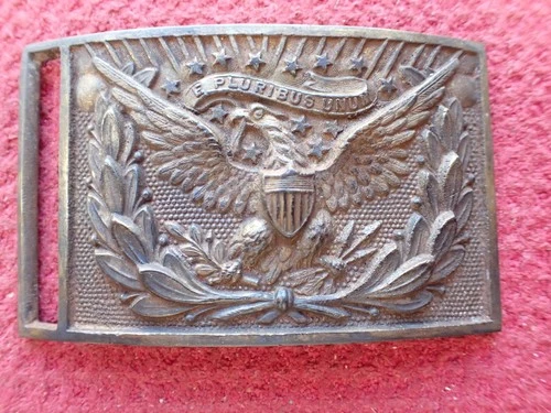 Civil War Model 1851 Officer’s Sword Belt Plate Appears Original